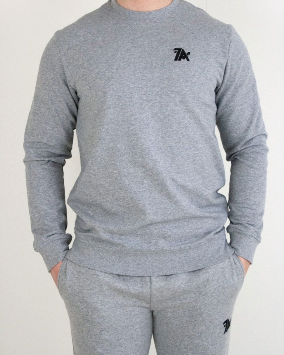 Performance Sweater Lichtgrijs